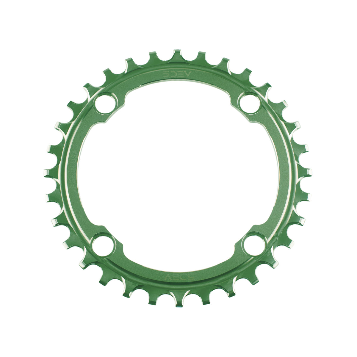 104BCD Titanium Chainring - 5DEV