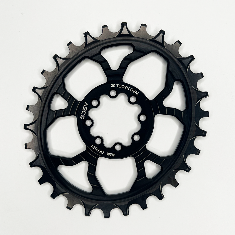 30T 8 Bolt 12% Oval Chainrings
